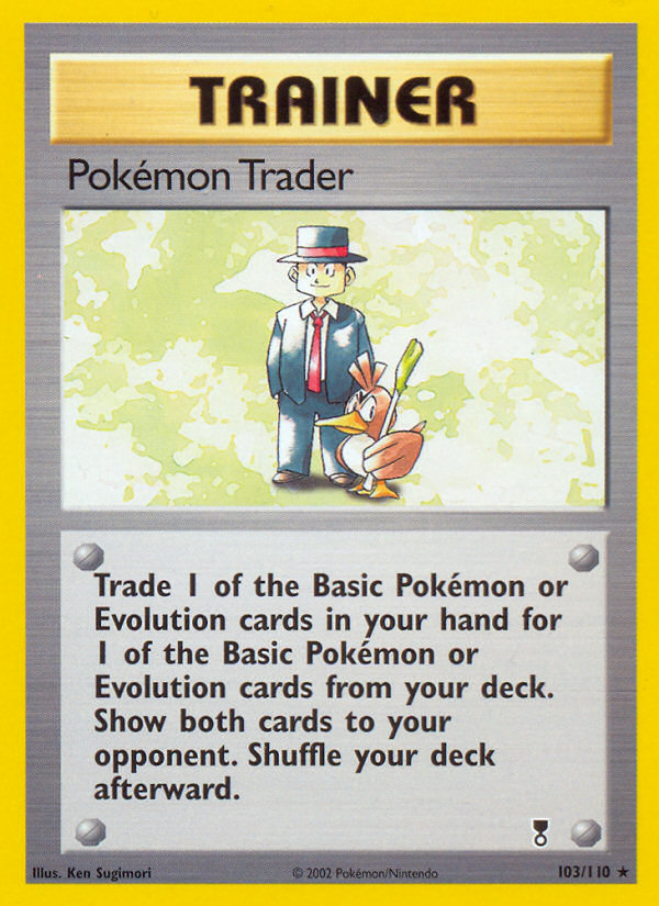 Pokemon Trader 103  Legendary Collection - Rare