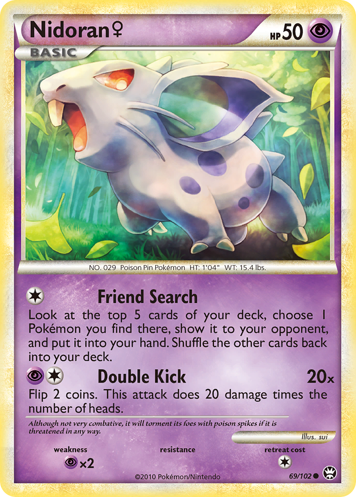 Nidoran F  Triumphant - Common