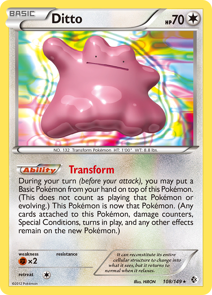 Ditto  - Holofoil Boundaries Crossed - Holo Rare