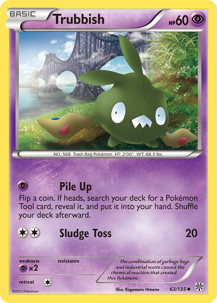 Trubbish (63)  Plasma Storm - Uncommon
