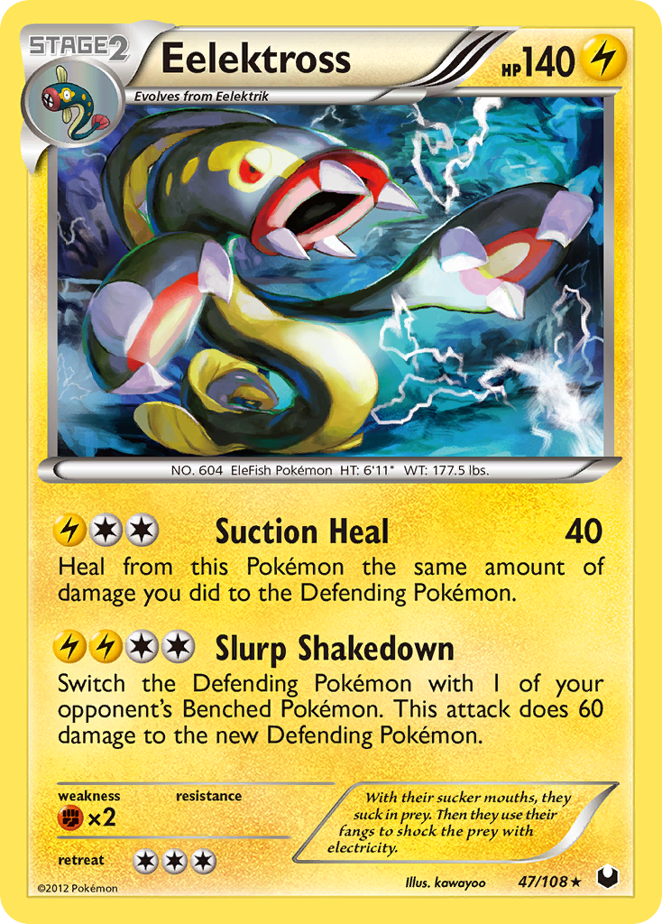 Eelektross  - Holofoil Dark Explorers - Holo Rare