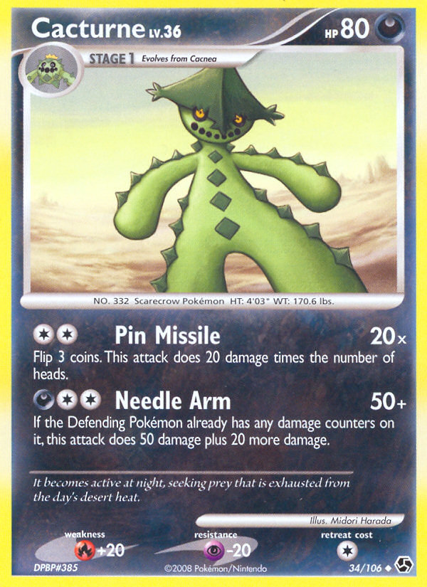 Cacturne  Great Encounters - Uncommon