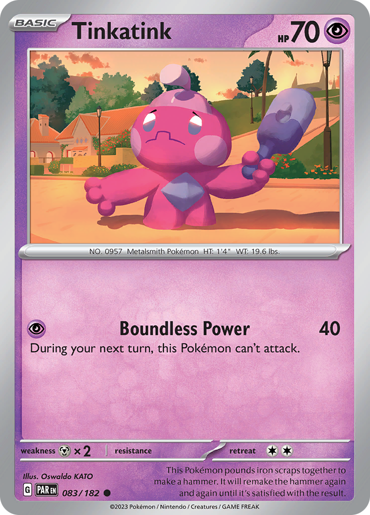 Tinkatink 083/182  SV04 Paradox Rift - Common