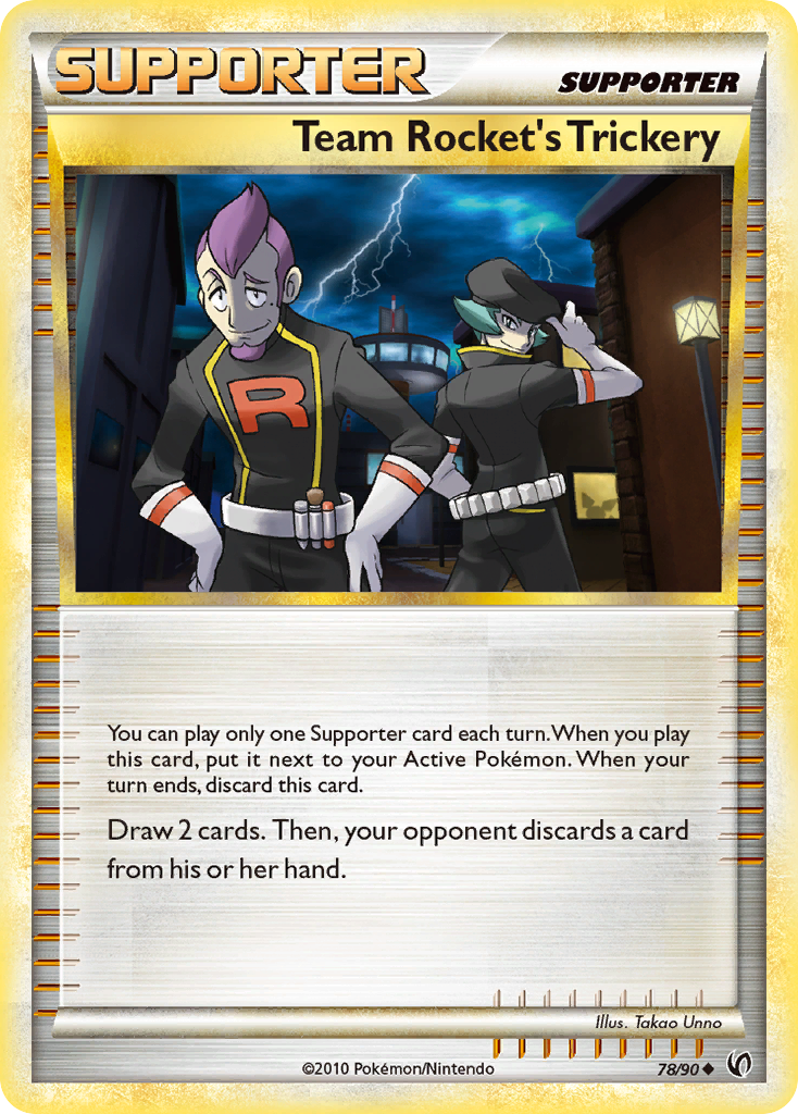 Team Rocket's Trickery 078/90  Undaunted - Uncommon