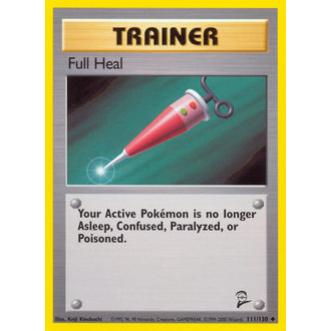 Full Heal 111  Base Set 2 - Uncommon
