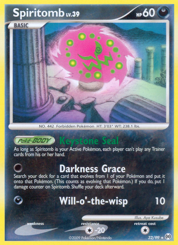 Spiritomb 032  Arceus - Rare