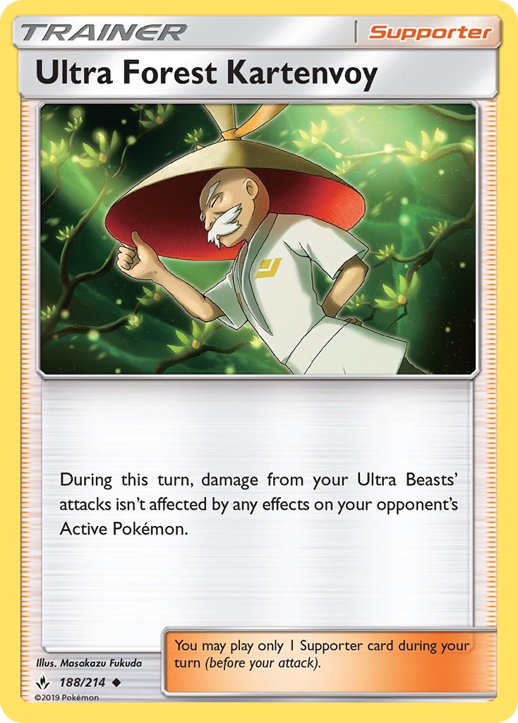 Ultra Forest Kartenvoy/214  SM  Unbroken Bonds - Uncommon