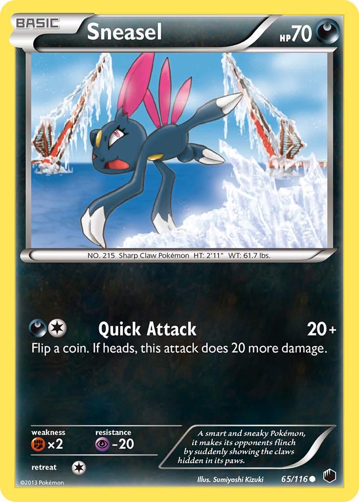 Sneasel  Plasma Freeze - Common