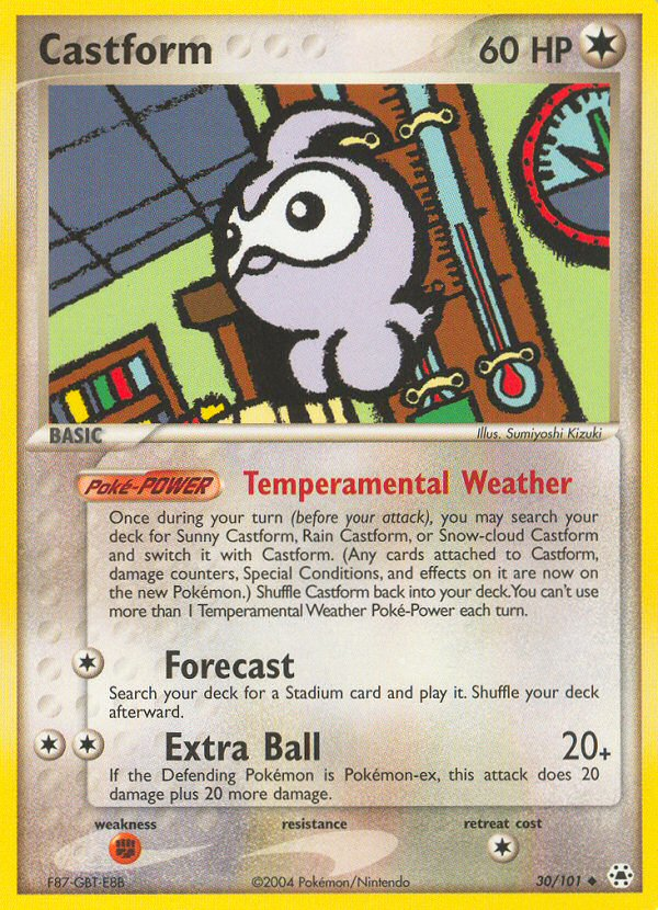Castform  Hidden Legends - Uncommon