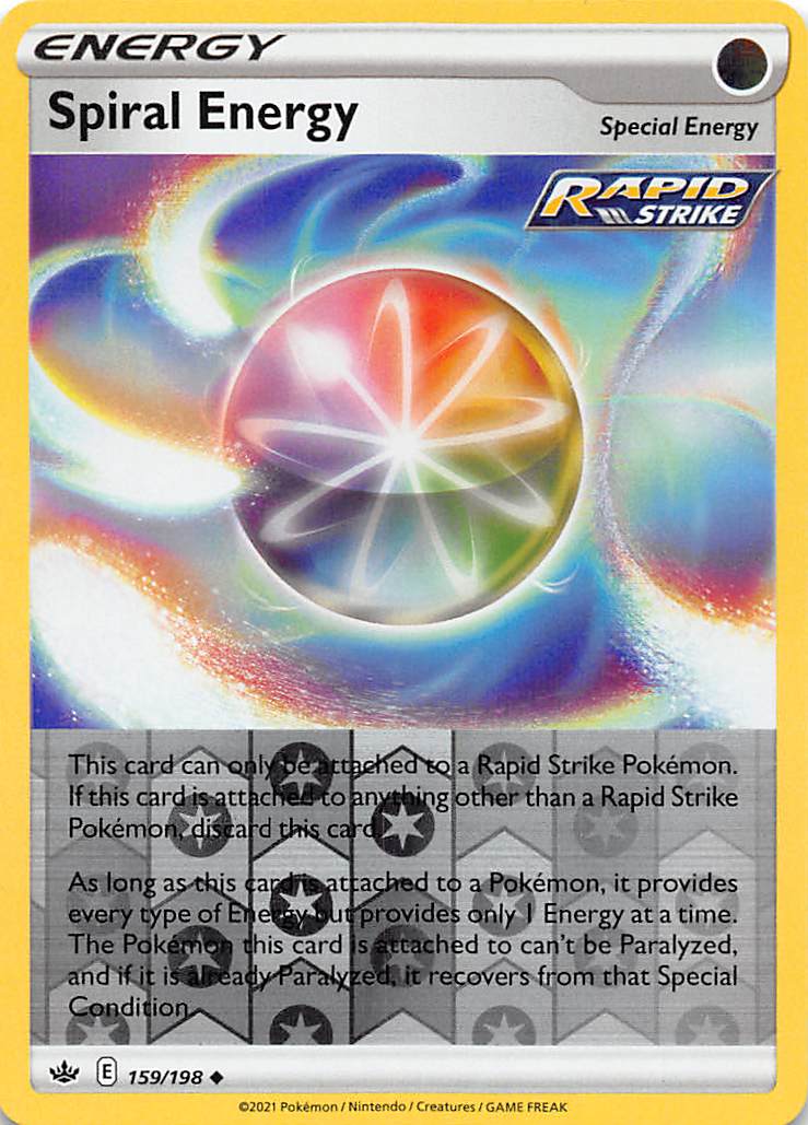Spiral Energy 159  SWSH06 Chilling Reign - Uncommon