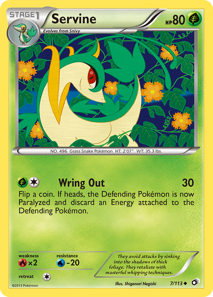 Servine 007/113  Legendary Treasures - Uncommon