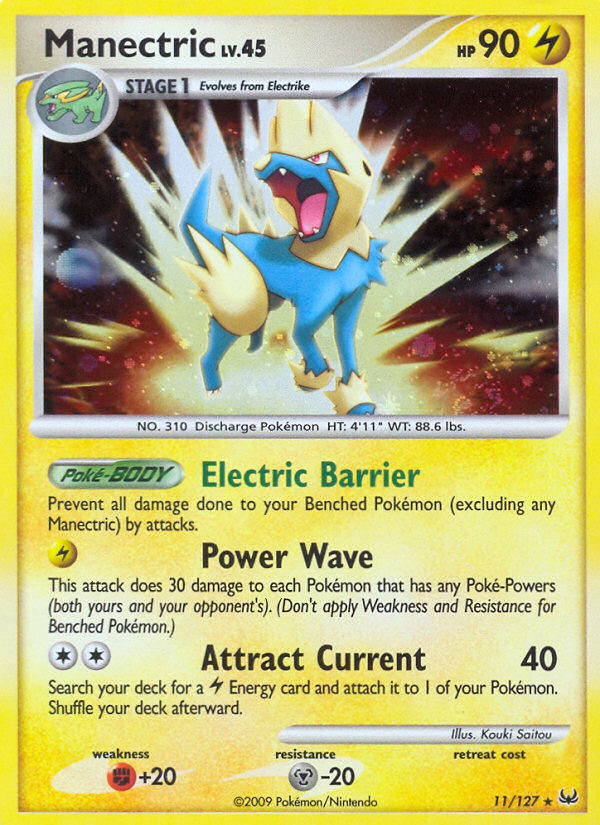 Manectric  - Holofoil Platinum - Holo Rare