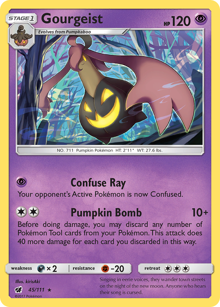 Gourgeist  SM  Crimson Invasion - Rare
