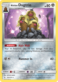 Alolan Dugtrio 122  SM  Unbroken Bonds - Rare