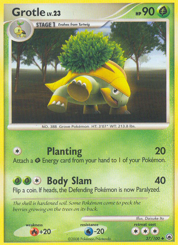 Grotle  Majestic Dawn - Uncommon