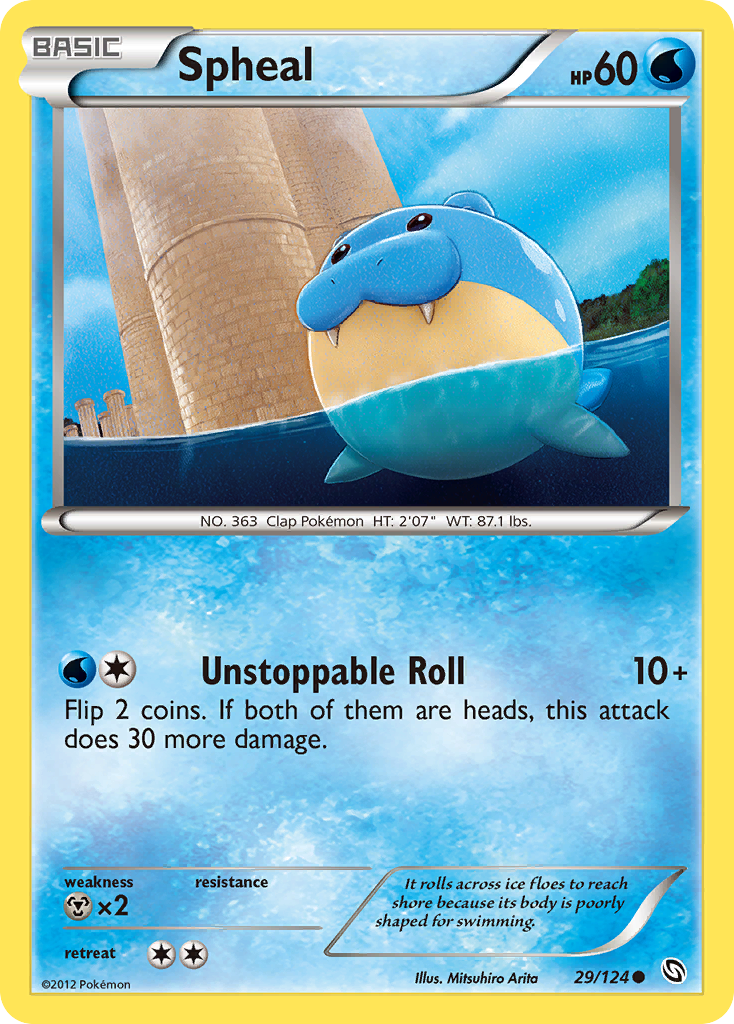 Spheal 029/124  Dragons Exalted - Common
