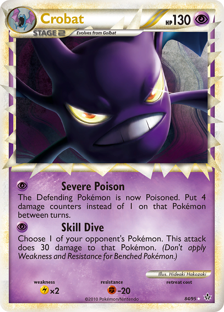 Crobat (Prime)  - Holofoil Unleashed - Ultra Rare