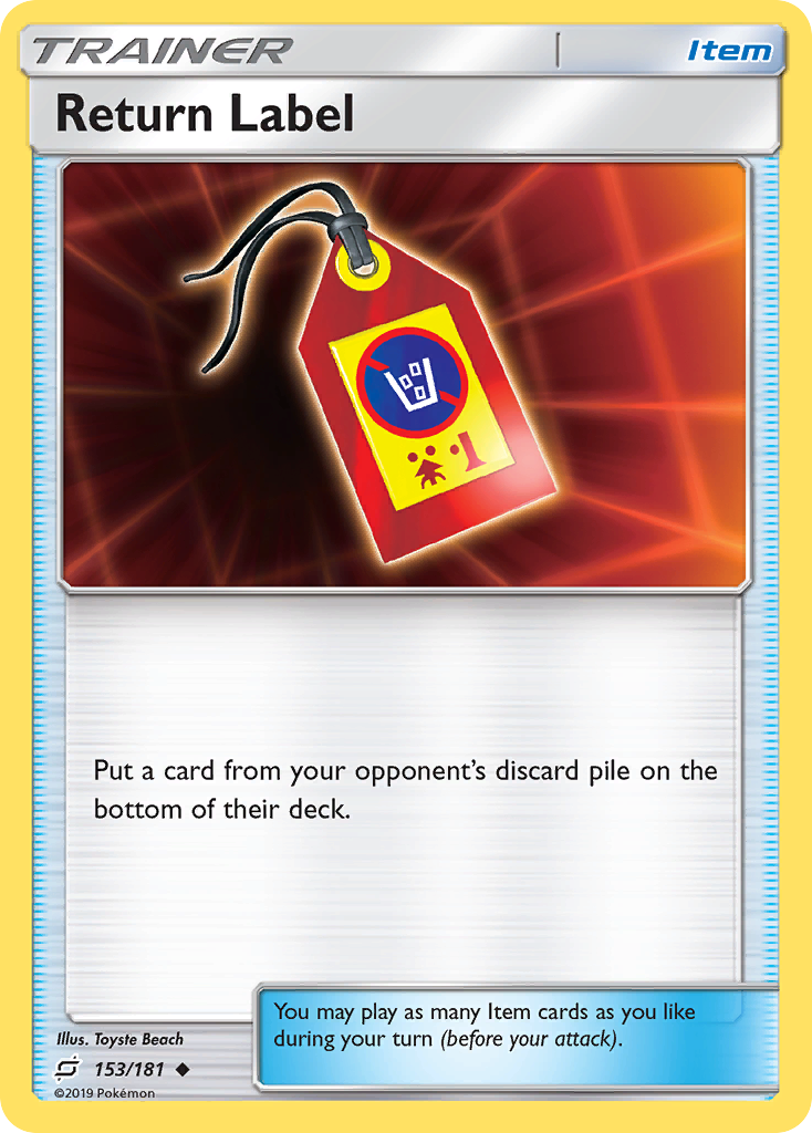 Return Label  SM  Team Up - Uncommon