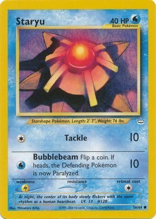 Staryu 056  - Unlimited Neo Revelation - Common