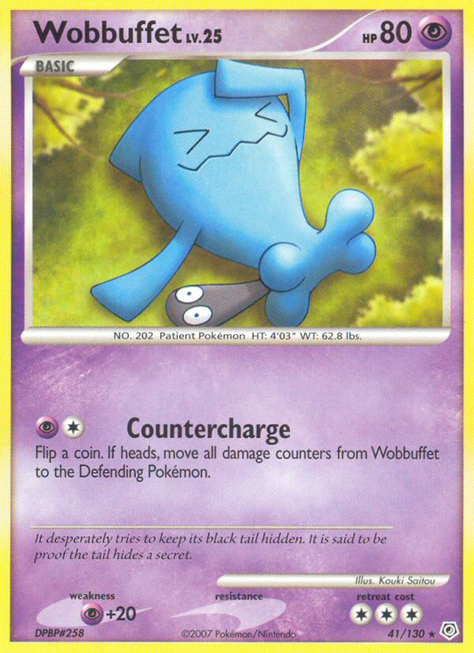 Wobbuffet  Diamond and Pearl - Rare