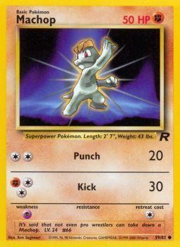 Machop 059  - Unlimited Team Rocket - Common
