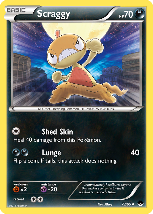 Scraggy  Next Destinies - Uncommon