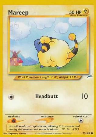 Mareep 075  - Unlimited Neo Destiny - Common
