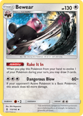 Bewear 113  SM  Guardians Rising - Uncommon
