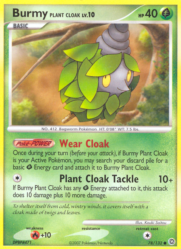 Burmy Plant Cloak  Secret Wonders - Common