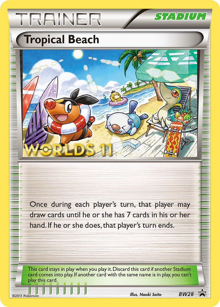 Tropical Beach - BW28 (Worlds 11) [Finalist]  Black and White Promos - Promo