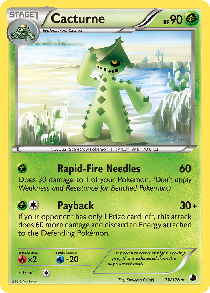Cacturne  Plasma Freeze - Rare