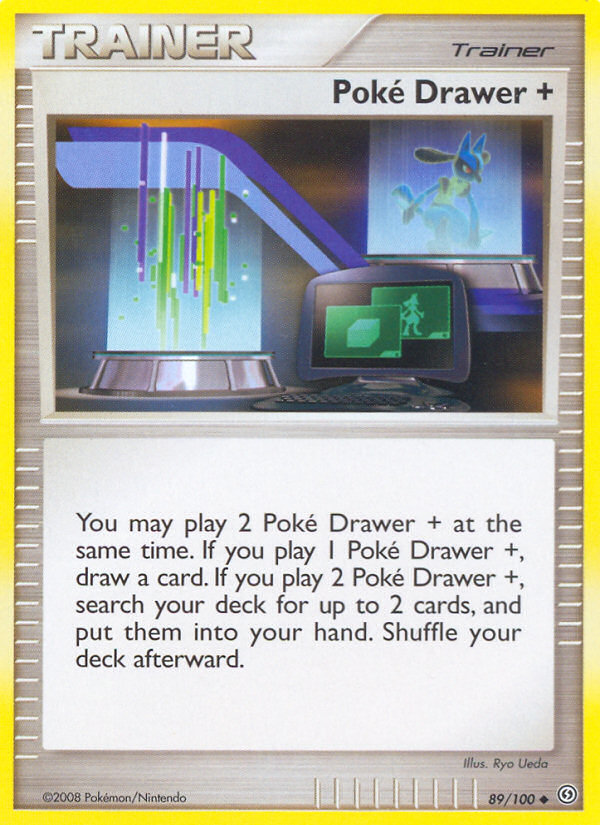 Poke Drawer + 089/100  Stormfront - Uncommon