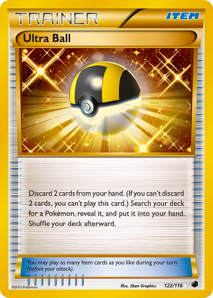 Ultra Ball  - Holofoil Plasma Freeze - Secret Rare