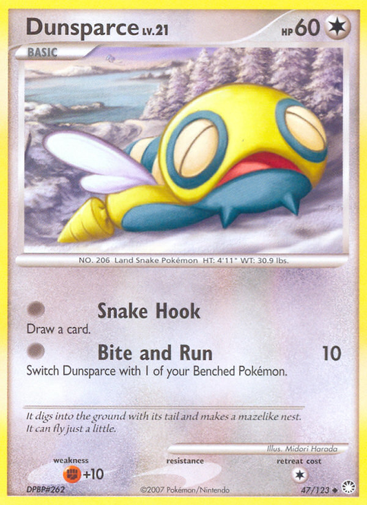 Dunsparce  Mysterious Treasures - Uncommon