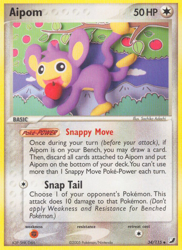 Aipom  Unseen Forces - Uncommon