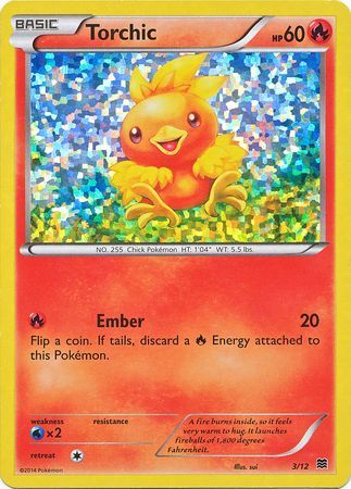 Torchic - 3/12/12  - Holofoil McDonalds Promos 2015 - Promo