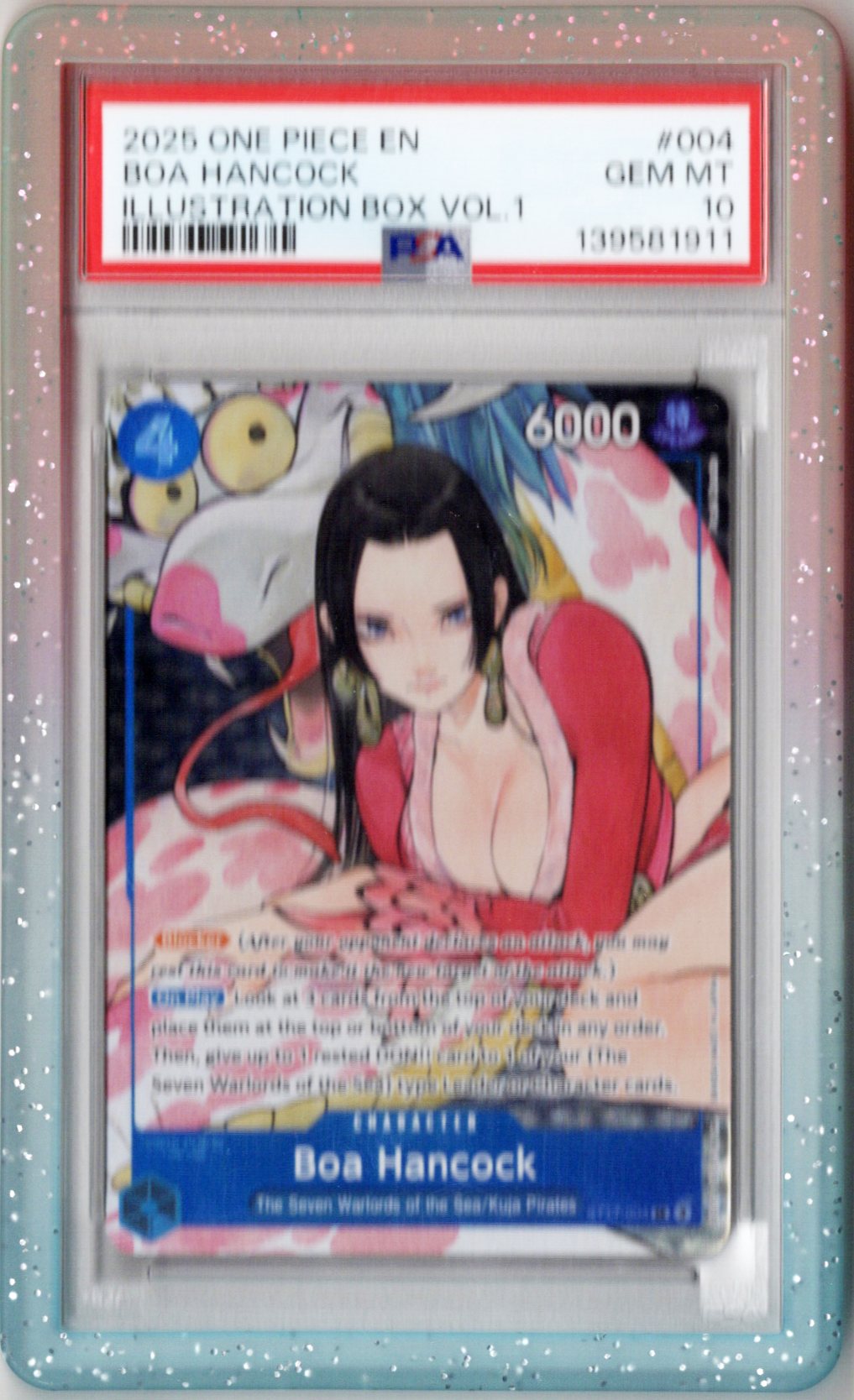 PSA 10 Boa Hancock #004 Illustration Box Vol.1