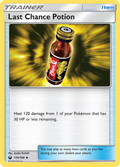 Last Chance Potion 135/168  SM  Celestial Storm - Uncommon
