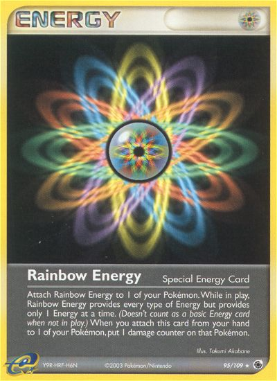 Rainbow Energy/109  Ruby and Sapphire - Rare