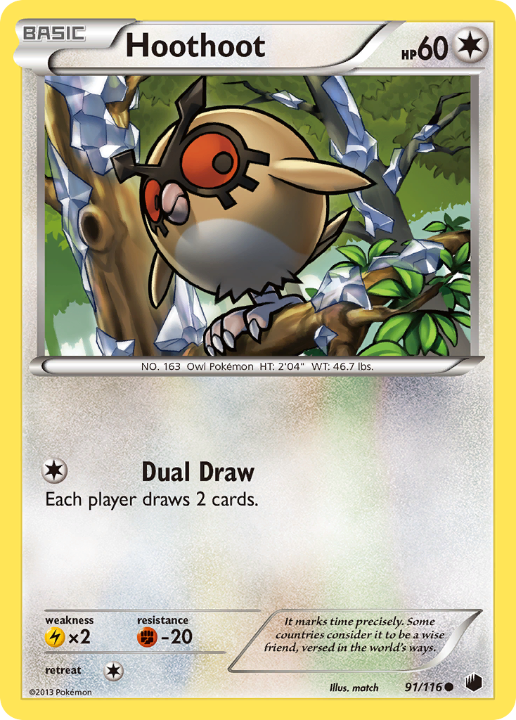 Hoothoot  Plasma Freeze - Common
