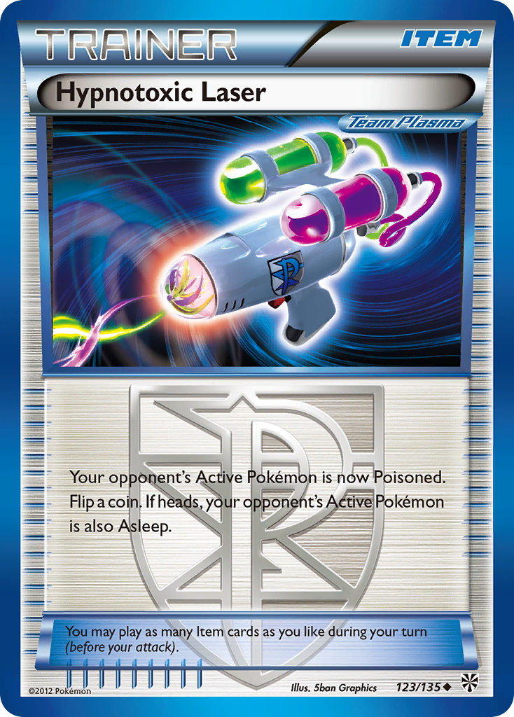 Hypnotoxic Laser (Team Plasma) 123  Plasma Storm - Uncommon