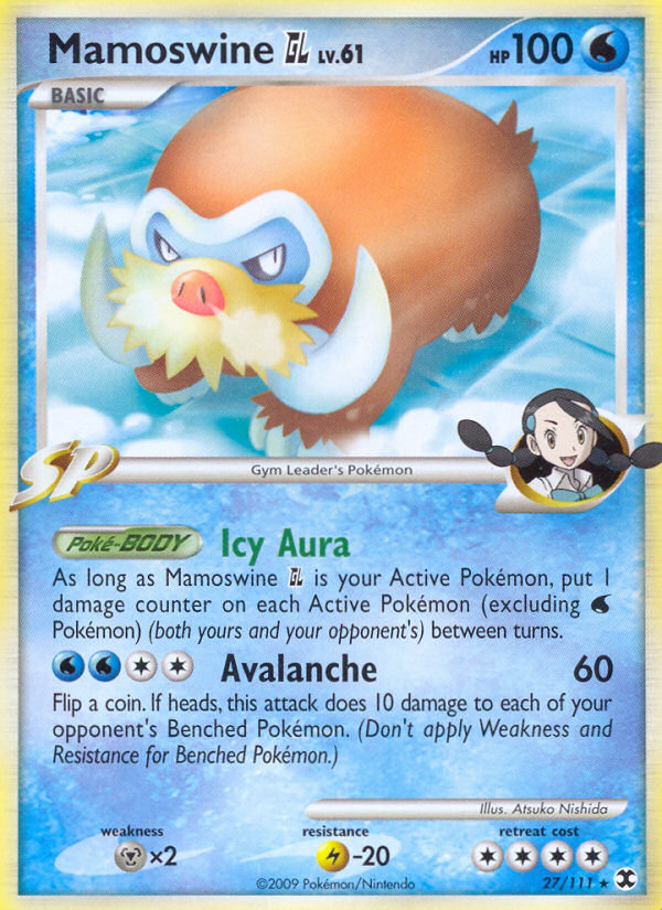 Mamoswine GL  Rising Rivals - Rare