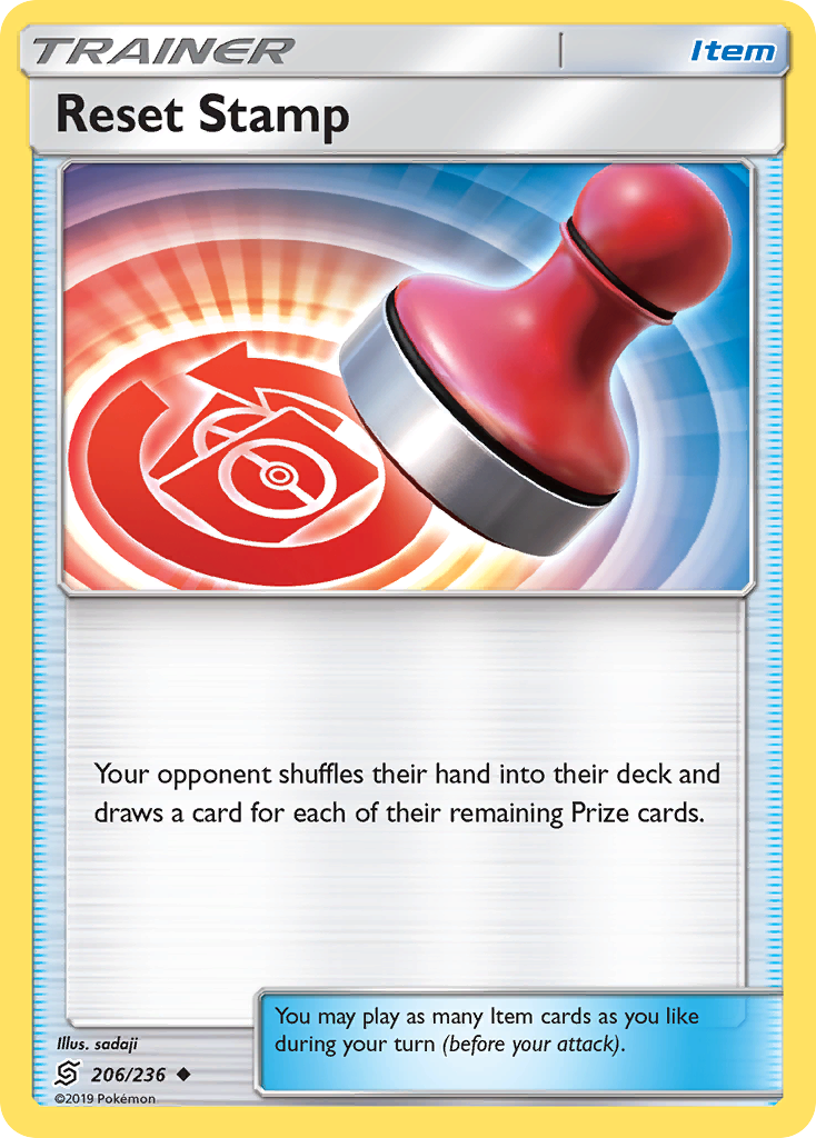 Reset Stamp 206  SM  Unified Minds - Uncommon