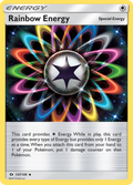 Rainbow Energy 137  SM Base Set - Uncommon