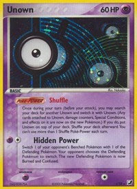 Unown (I)  - Holofoil Unseen Forces - Holo Rare