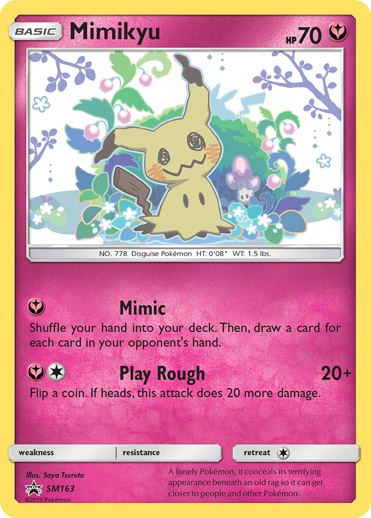 Mimikyu SM163  - Holofoil SM Promos - Promo