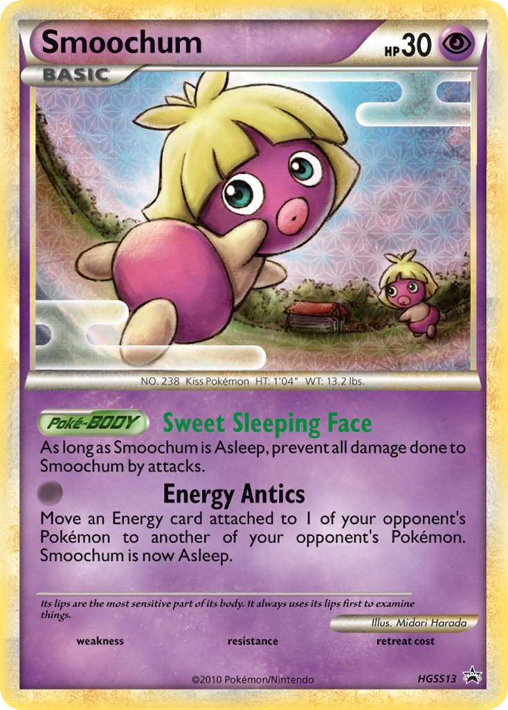 Smoochum - HGSS13  - Holofoil HGSS Promos - Promo