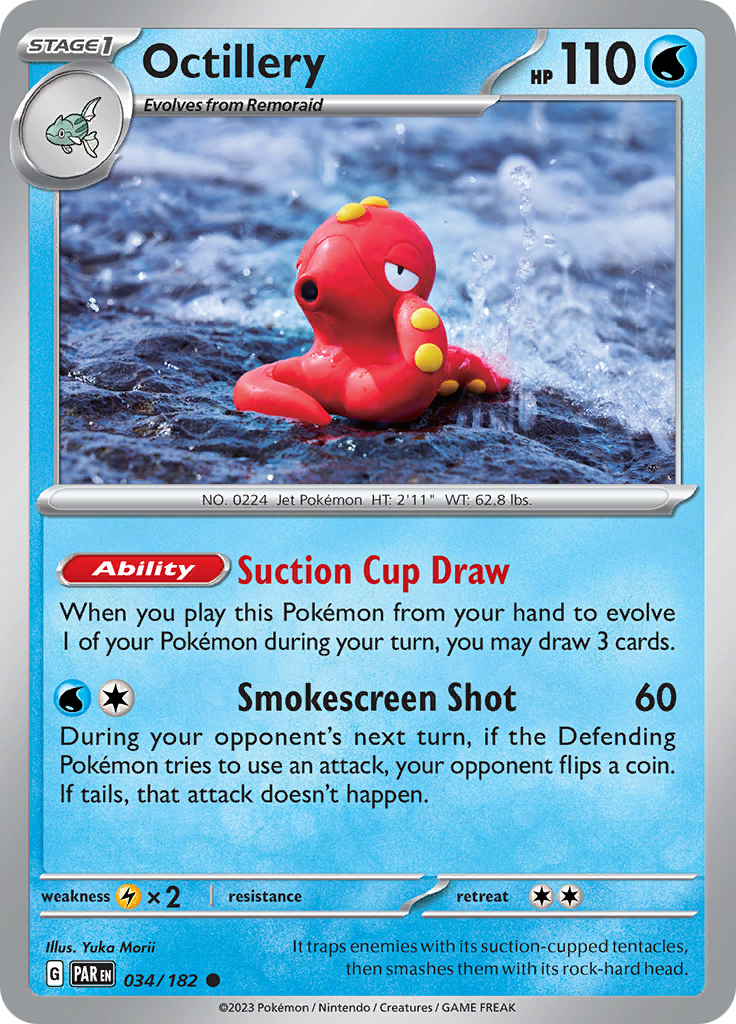 Octillery 034  SV04 Paradox Rift - Common