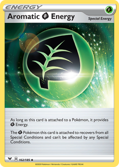 Aromatic Grass Energy 162  SWSH04 Vivid Voltage - Uncommon