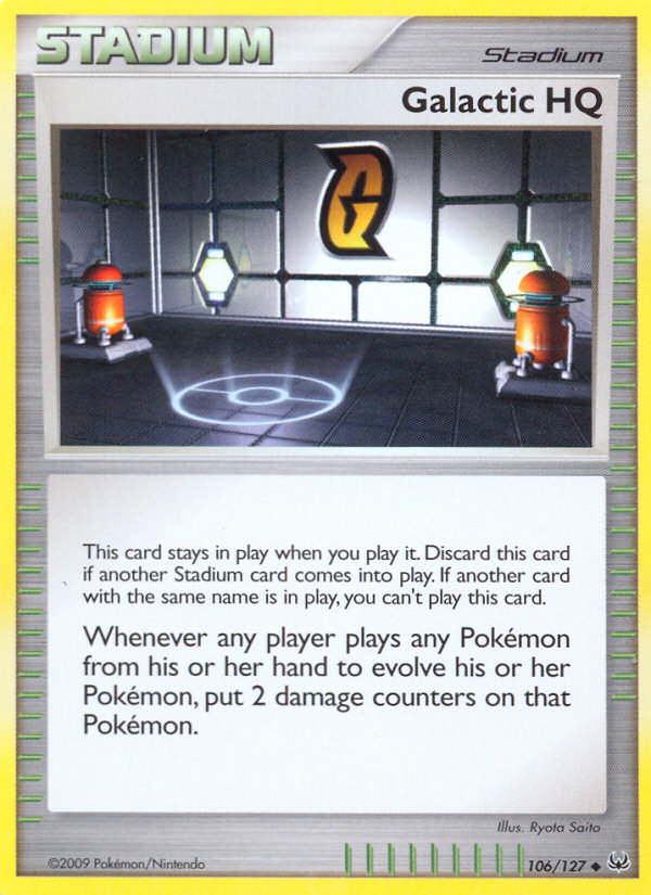 Galactic HQ  Platinum - Uncommon